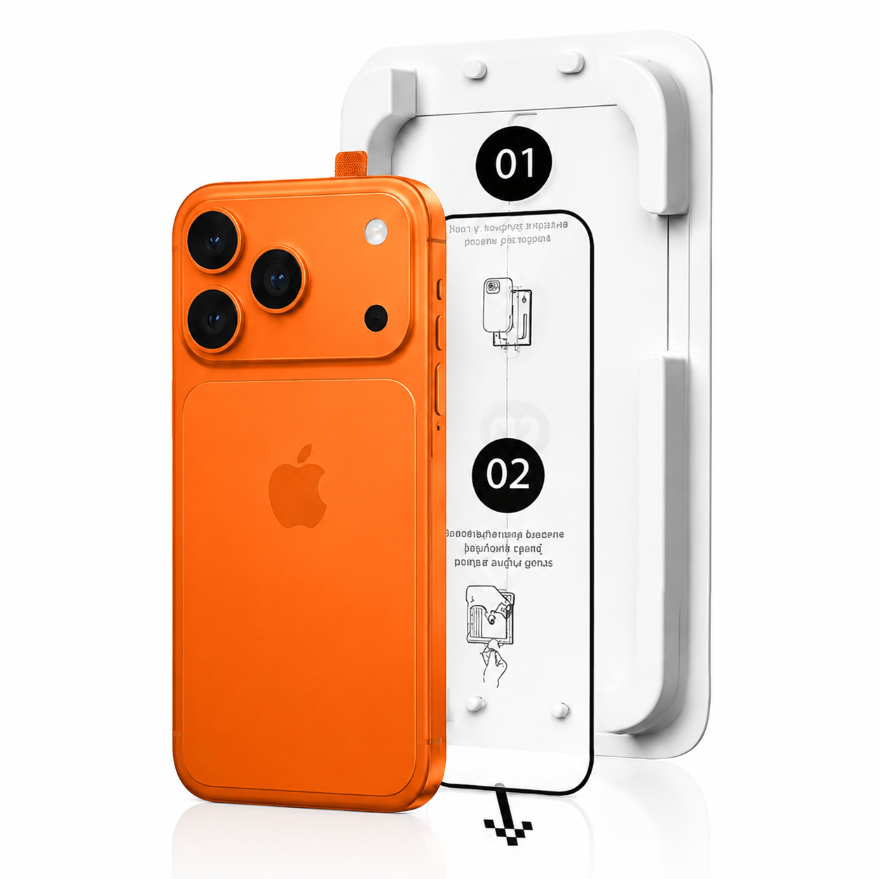17 pro Apple iPhone 17 serisi Tam Kaplayan Ekran Koruyucu ve Otomatik Kurulum Seti - Görsel 1