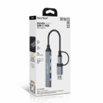 Fulltech 7 in 1 USB-C Hub - 4K HDMI, 100W PD Şarj, USB 3.0, SD/TF Kart Okuyucu Dönüştürücü - Görsel 2