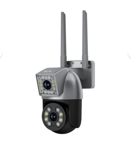 Akıllı IP Kamera ,Wifi Bağlantılı 1080P, 2+2 4mp Çift Lensli 355° Geniş Açılı IP Kamera