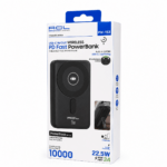 10000mAh 22.5W PD Fast Wireless PowerBank – MagSafe Destekli Dahili Kablolu - Görsel 2