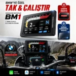 KNMASTER MOTOPLAY BM1 – 7″ BMW Uyumlu Motosiklet CarPlay & Android Auto Multimedya Ekranı