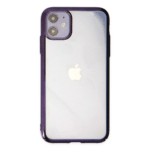 Apple İphone 12 Kılıf Element Silikon - Mor