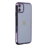 Apple İphone 12 Kılıf Element Silikon - Mor - Görsel 2