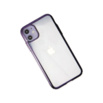 Apple İphone 12 Kılıf Element Silikon - Mor - Görsel 3