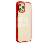 Apple İphone 12 Pro Max Kılıf Element Silikon - Kırmızı - Görsel 2