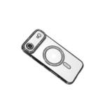 Apple İphone 17 Air Joke Simli Magneticsafe Kılıf - Siyah - Görsel 3