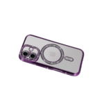 Apple İphone 17 Joke Simli Magneticsafe Kılıf - Derin Mor - Görsel 3
