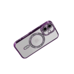 Apple İphone 17 Joke Simli Magneticsafe Kılıf - Derin Mor - Görsel 4