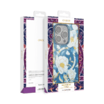 Onegif Apple İphone 14 Pro Flower Series Magsafe Kapak - Beyaz - Görsel 4