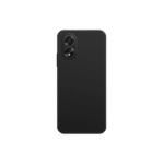 Oppo A38 Kılıf First Silikon - Siyah
