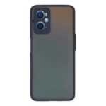 Oppo A96 Kılıf Montreal Silikon Kapak - Lacivert