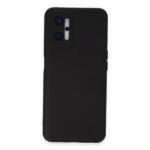 Realme 9i 4g Kılıf Nano İçi Kadife Silikon - Siyah