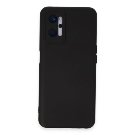 Realme 9i 4g Kılıf Nano İçi Kadife Silikon - Siyah