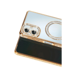 Samsung Galaxy A07 4g Joke Simli Magneticsafe Kılıf - Gold - Görsel 2