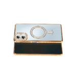 Samsung Galaxy A07 4g Joke Simli Magneticsafe Kılıf - Gold - Görsel 3
