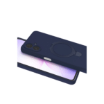Samsung Galaxy A07 4g Regal Magsafe Standlı Kapak - Lacivert - Görsel 4
