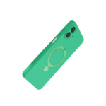 Samsung Galaxy A07 4g Regal Magsafe Standlı Kapak - Yeşil - Görsel 3
