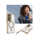 Samsung Galaxy S23 Fe Kılıf Enka Magsafe Silikon Kılıf - Şeffaf - Görsel 3