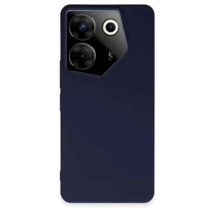 Tecno Camon 20 Pro 5g Kılıf First Silikon - Lacivert
