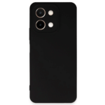 Vivo Y28 Kılıf First Silikon - Siyah