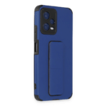 Xiaomi Poco X5 5g Kılıf Mega Standlı Silikon - Mavi - Görsel 2