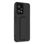 Xiaomi Poco X5 5g Kılıf Mega Standlı Silikon - Siyah - Görsel 2