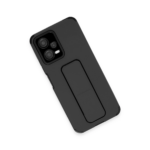 Xiaomi Poco X5 5g Kılıf Mega Standlı Silikon - Siyah - Görsel 3