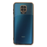 Xiaomi Redmi Note 9 Pro Kılıf Razer Lensli Silikon - Gold - Görsel 2